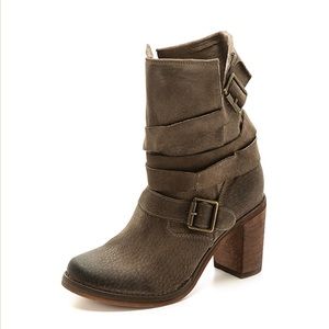 Jeffrey Campbell France suede boots
